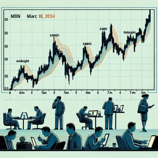 Steady rise and subtle decline in MXN exchange rates throughout the day