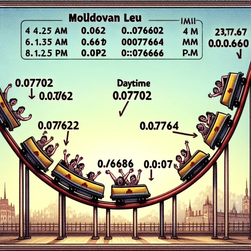 Rollercoaster Ride in MDL Exchange Rate