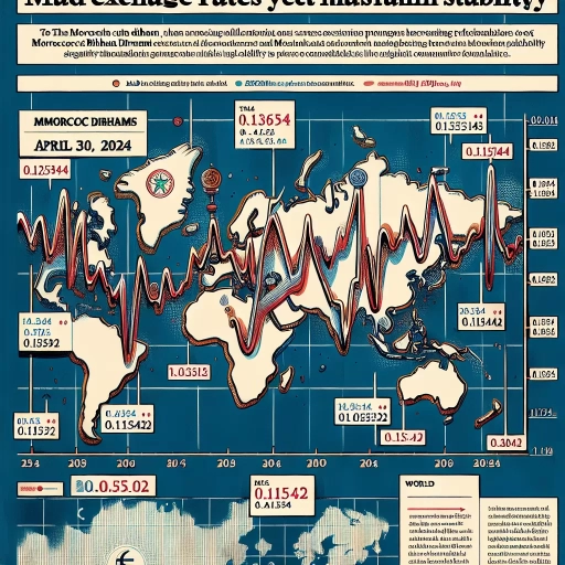  April 30, 2024: MAD Exchange Rates Witness Fluctuations Yet Maintain Stability

On April 30, 2024, the Moroccan Dirham (MAD) experienced fluctuations throughout the day while still maintaining overall stability. The valuable time-series data provided indicates changes in MAD exchange rates, thus furnishing investors with crucial insights.

As the day commenced, at precisely 00:00:02, the MAD started at a rate of 0.13515. Throughout the first half of the day, rates slightly increased, reflecting market optimism. The exchange rates presented a few peaks in between, with the highest peak at 0.13614 around 11:35:03. However, as the day proceeded to its second half, there was a significant drop in rates. The lowest dip being at 0.13542 around 20:15:02. 

These fluctuations are a reflection of the market