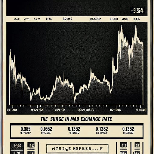 Surge in MAD Exchange Rate Reveals Market Optimism