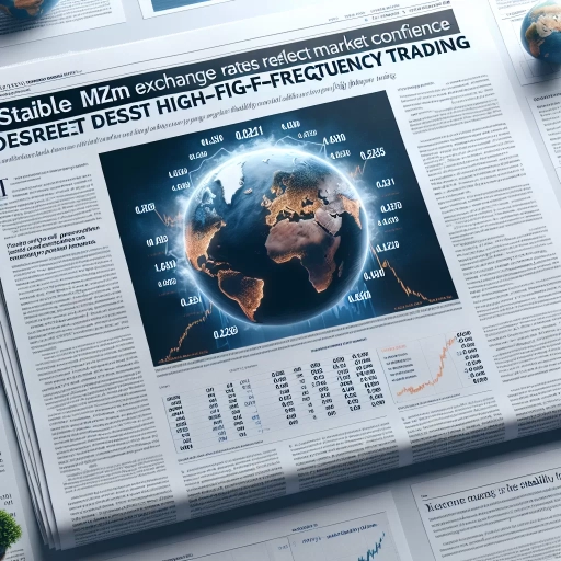 Stable MZN Exchange Rates Reflect Market Confidence Despite High-frequency Trading