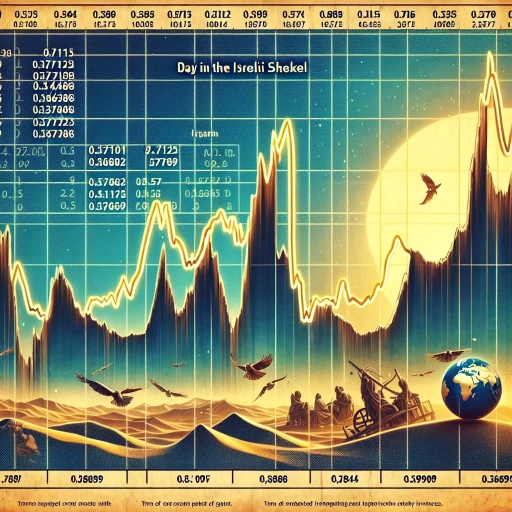 Dramatic Ups and Downs Witnessed in ILS Exchange Rates