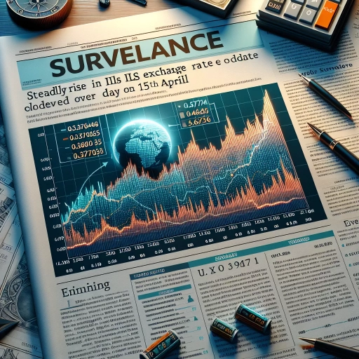 Surveillance: Steady Rise in ILS Exchange Rate Observed over Day on 15th April