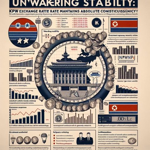  Unwavering Stability: KPW Exchange Rate Maintains Absolute Consistency 