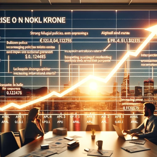 Historic Surge as NOK Exchange Rates Climb in First Week of April 2024