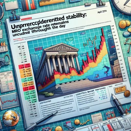 Unprecedented Stability: MRO Exchange Rate Remains Unchanged Throughout the Day