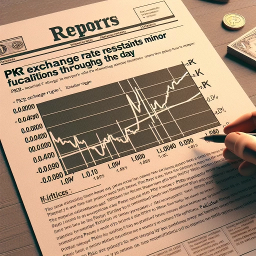 PKR Exchange Rate Retains Stability Despite Minor Fluctuations Throughout the Day