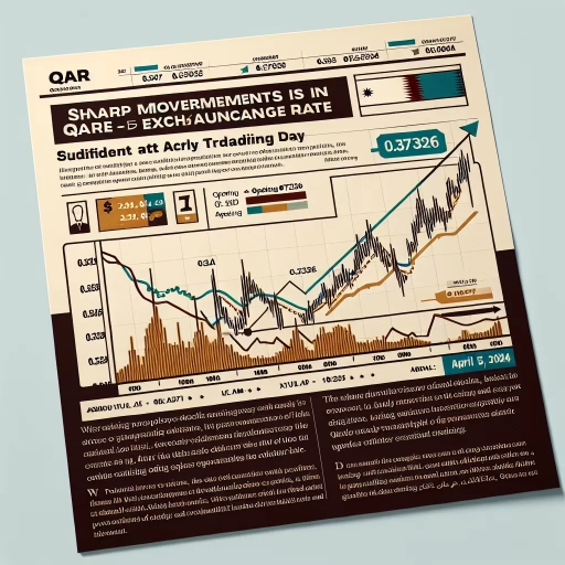  Sharp movements in QAR Exchange Rate observed in Early April 2024 