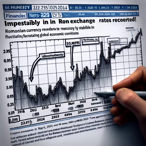 "Impressive Stability in RON Exchange Rates Recorded"