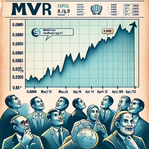Escalating MVR Exchange Rate Marks Significant March-April Surge