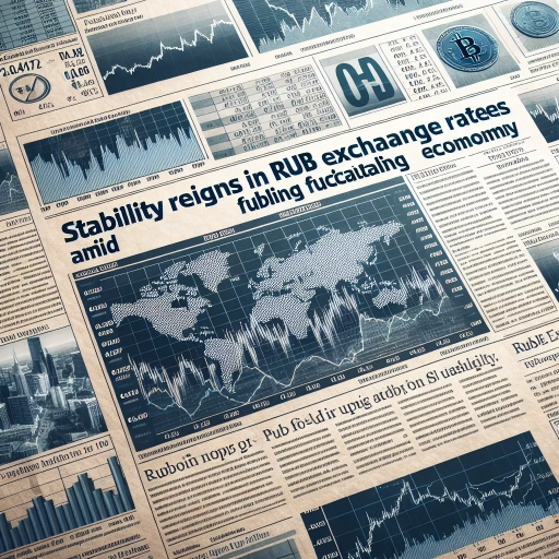 Stability Reigns in RUB Exchange Rates Amid Fluctuating Economy