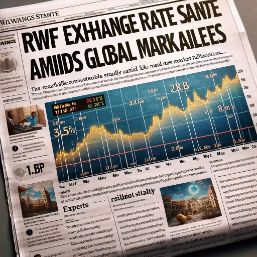 RWF Exchange Rate Remains Steady Amid Global Market Fluctuations