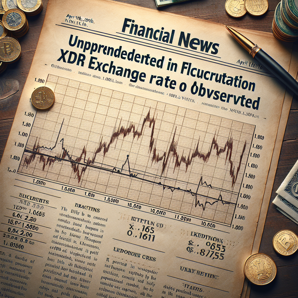 Unprecedented Fluctuation in XDR Exchange Rate Observed