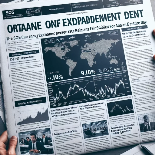 Unprecedented Stability in SOS Exchange Rate