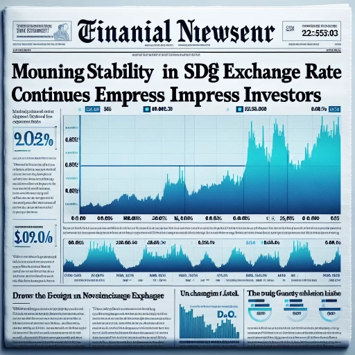 Mounting Stability in SDG Exchange Rate Continues to Impress Investors