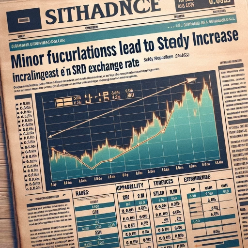 Minor Fluctuations Lead to Steady Increase in SRD Exchange Rate