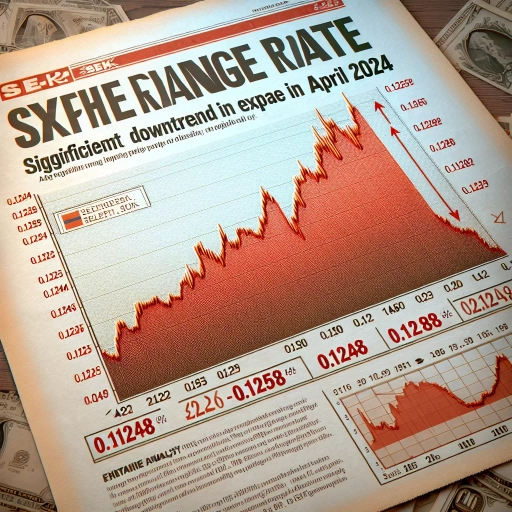 Significant Downtrend in SEK Exchange Rate Observed in April 2024