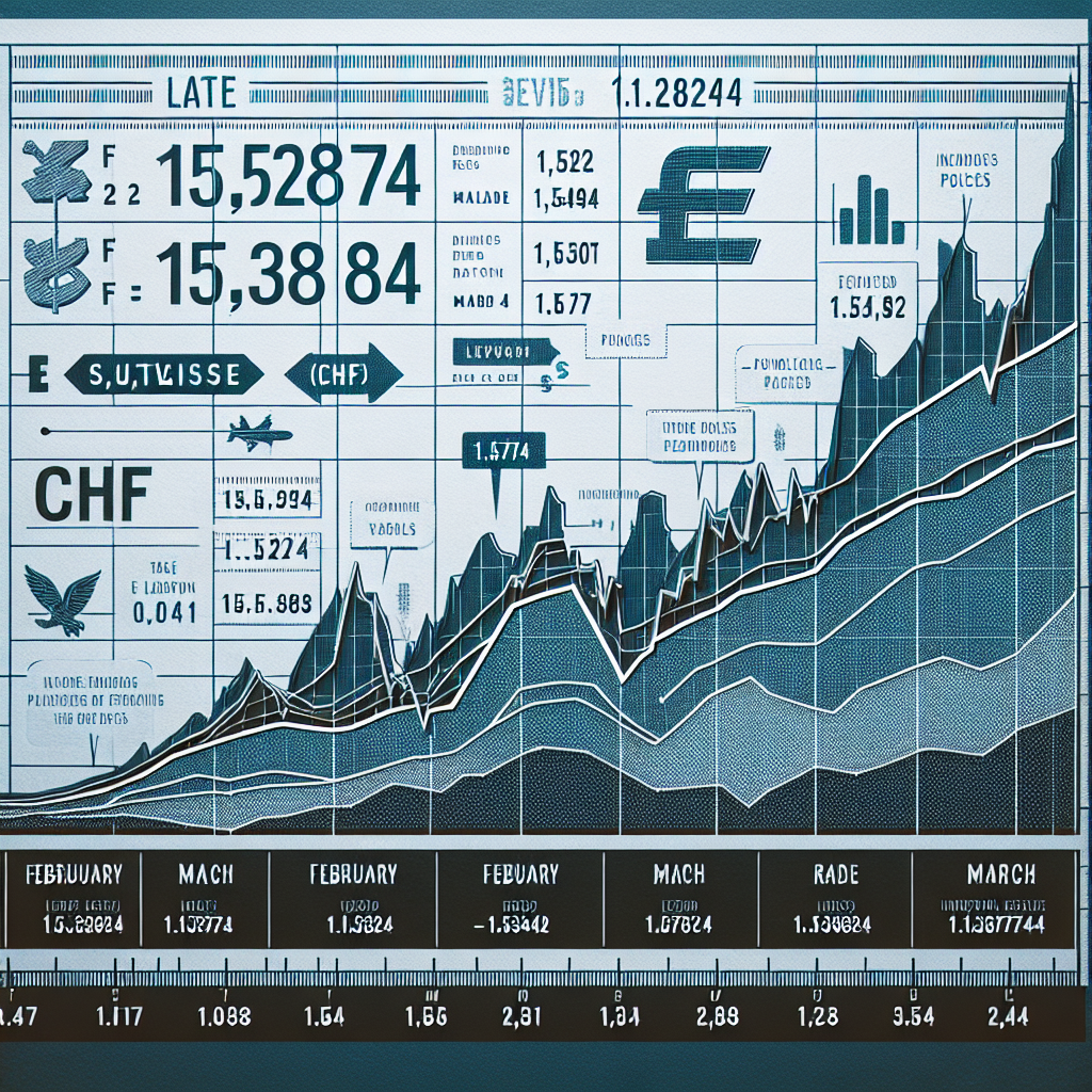 CHF Exchange Rates Experience Fluctuating Trends Over February-March 2024
