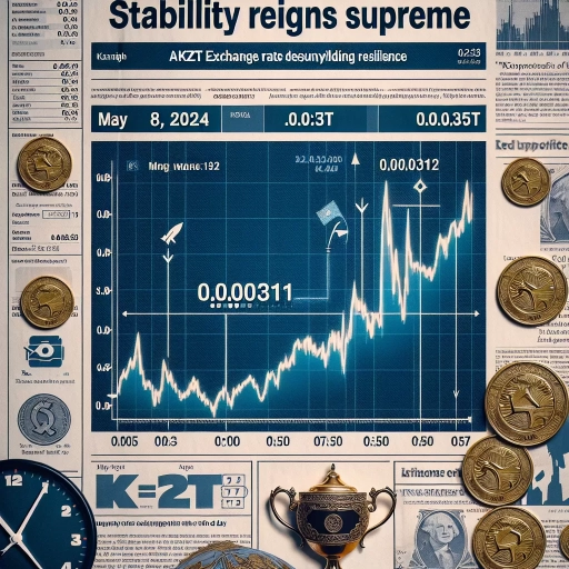 Stability Reigns Supreme as KZT Exchange Rate Demonstrates Unyielding Resilience