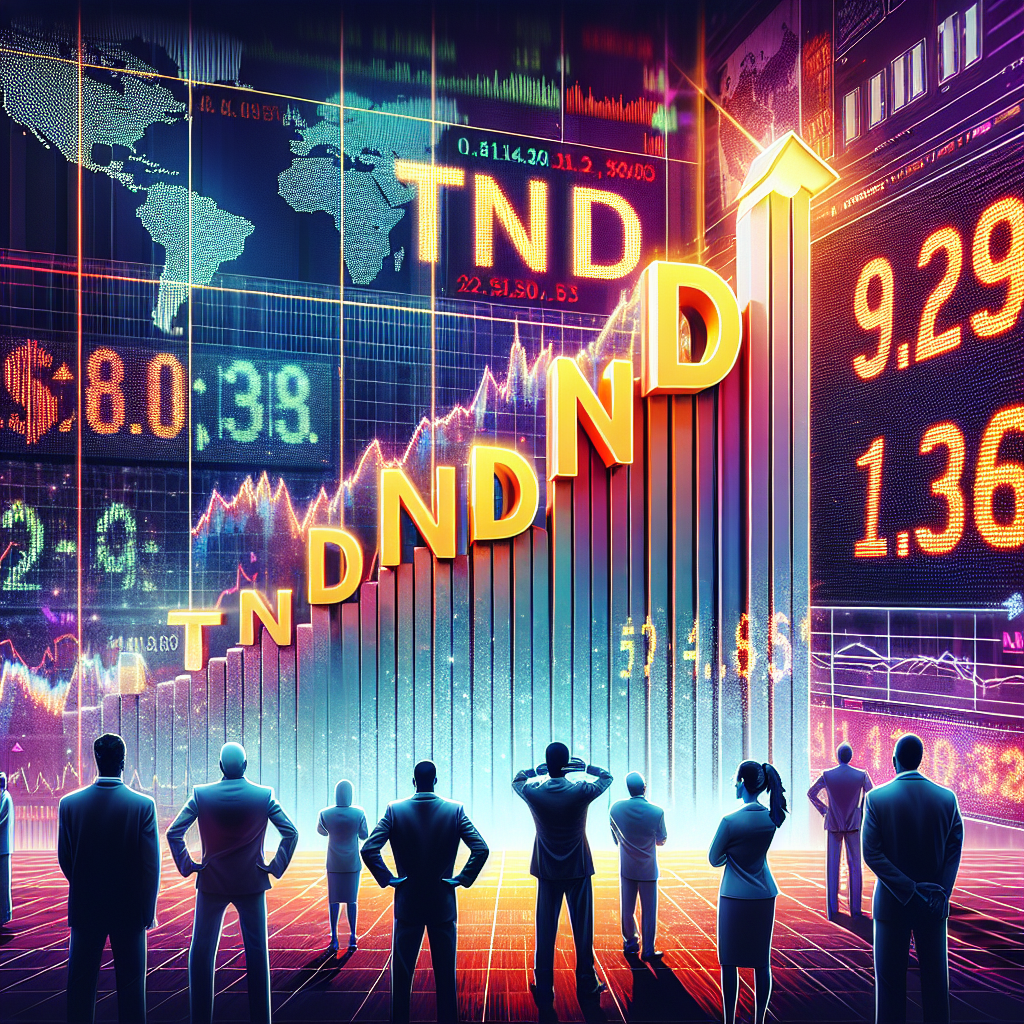 Notable surge in TND exchange rates, Investors turn optimistic