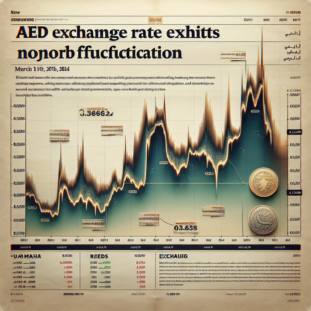 AED Exchange Rate Exhibits Noteworthy Fluctuation