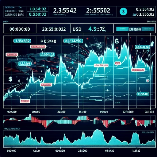 Notable Surge in USD Exchange Rate Over Course of Trading Day