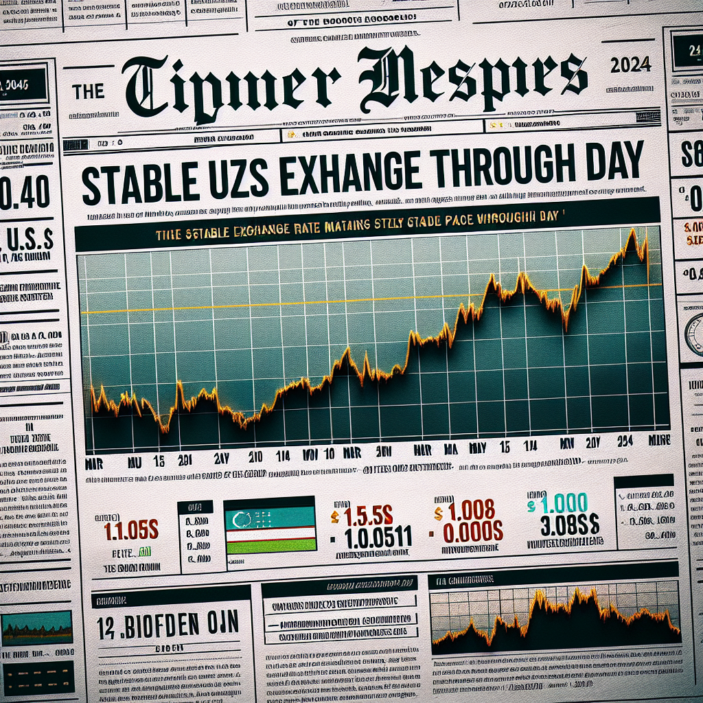 Stable UZS Exchange Rate Maintains Steady Pace Throughout Day