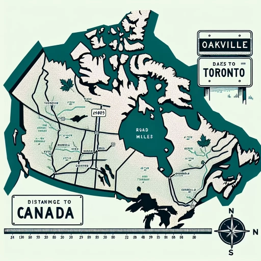 how far is oakville from toronto