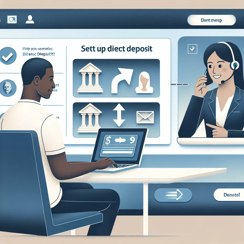 how to set up direct deposit rbc
