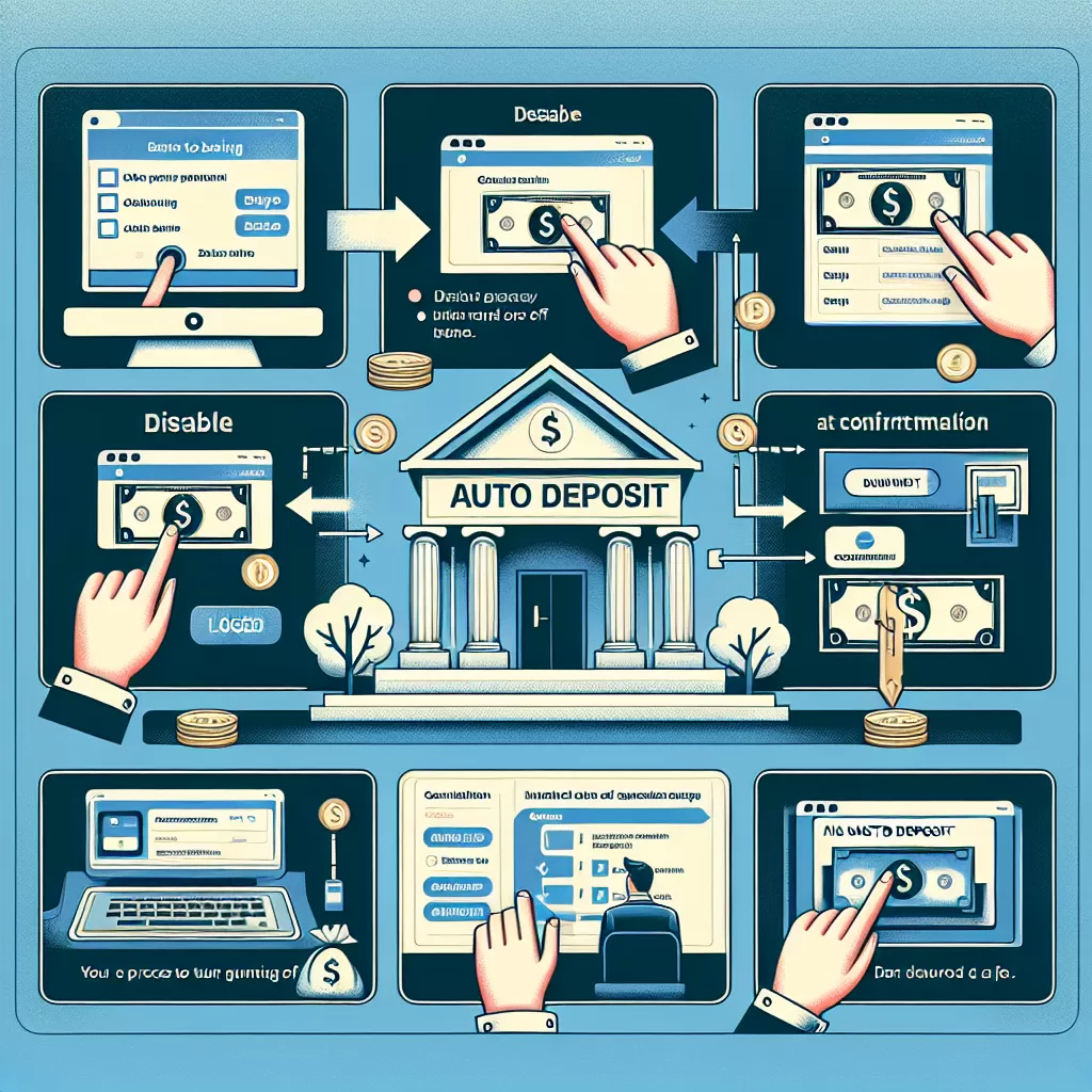 how to turn off auto deposit rbc