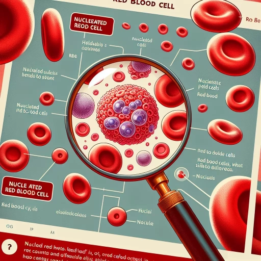 what is nucleated rbc in blood test