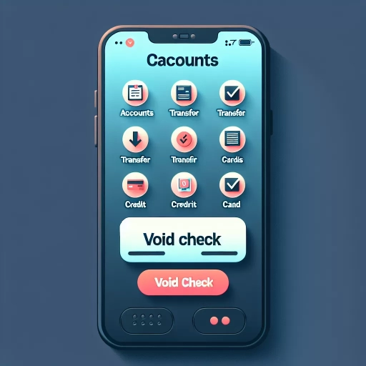 where to find void check on rbc app