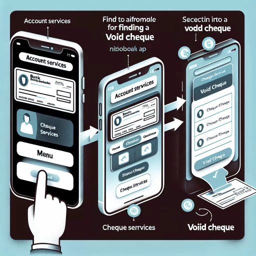 how to find void cheque scotiabank app