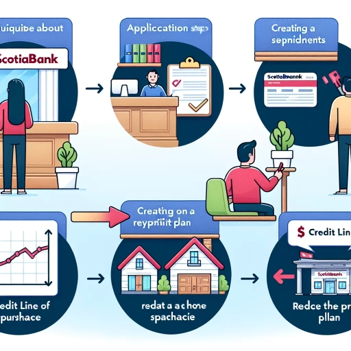 how to use scotiabank line of credit