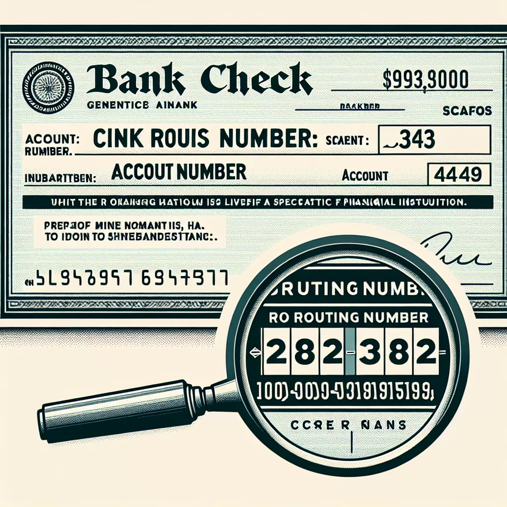 what is a routing number scotiabank