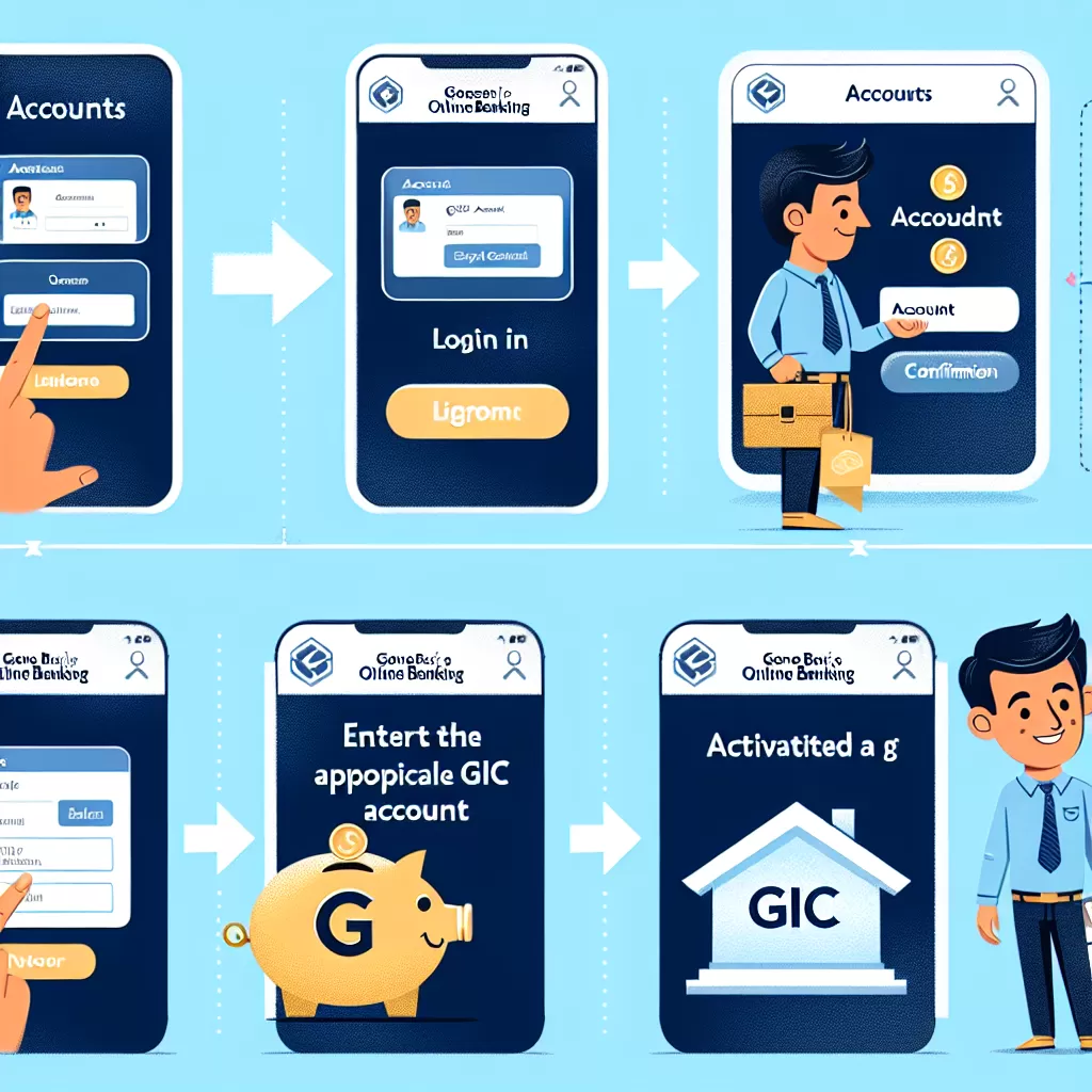 how to activate gic account in simplii financial