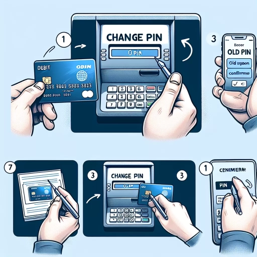 how to change pin on simplii debit card