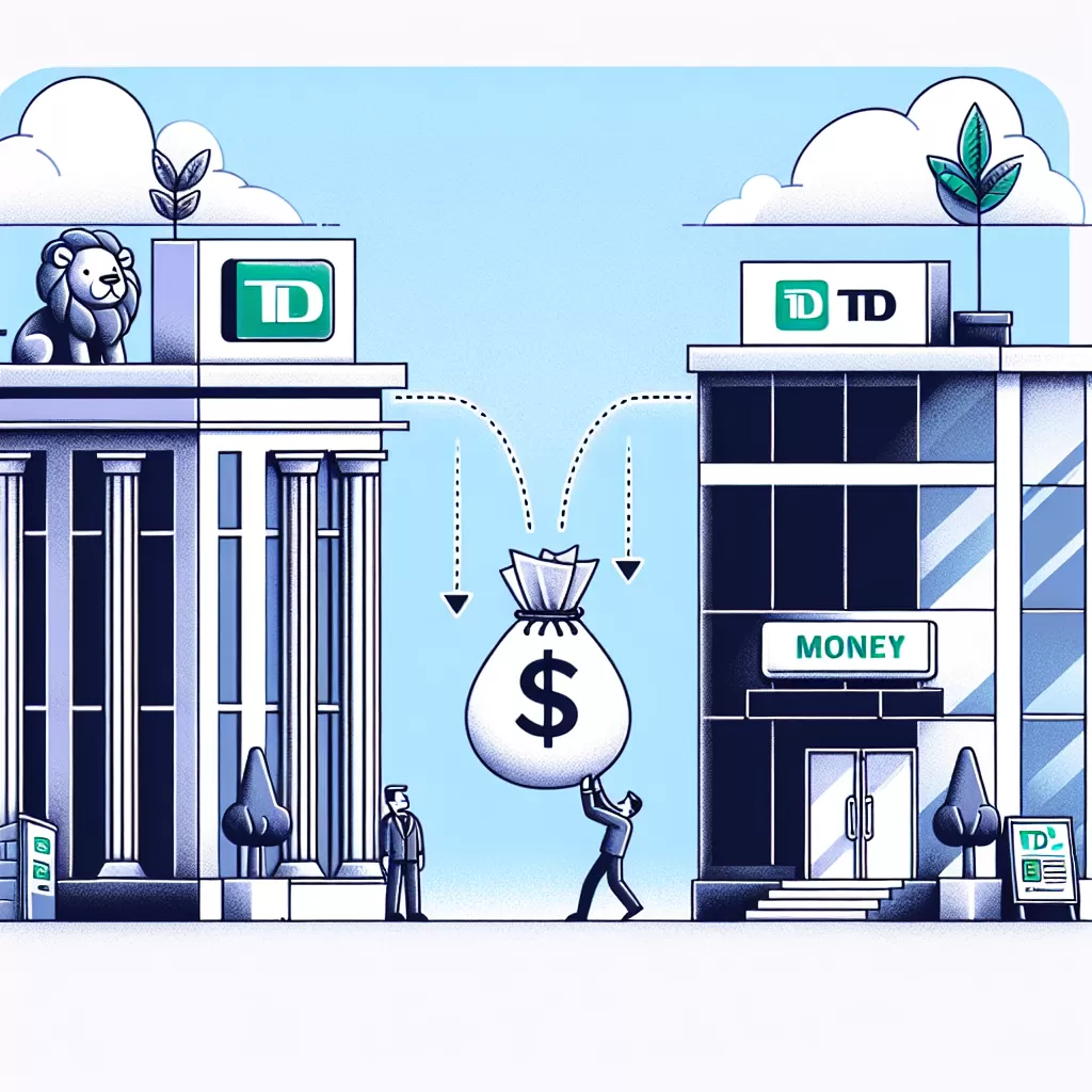 how to transfer money from td to simplii
