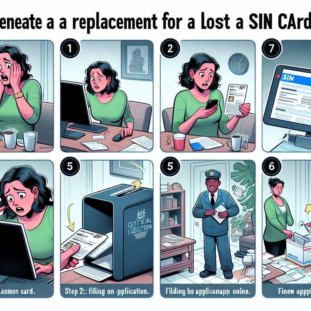 how to get a replacement sin card