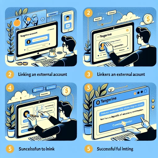 how to link external account tangerine