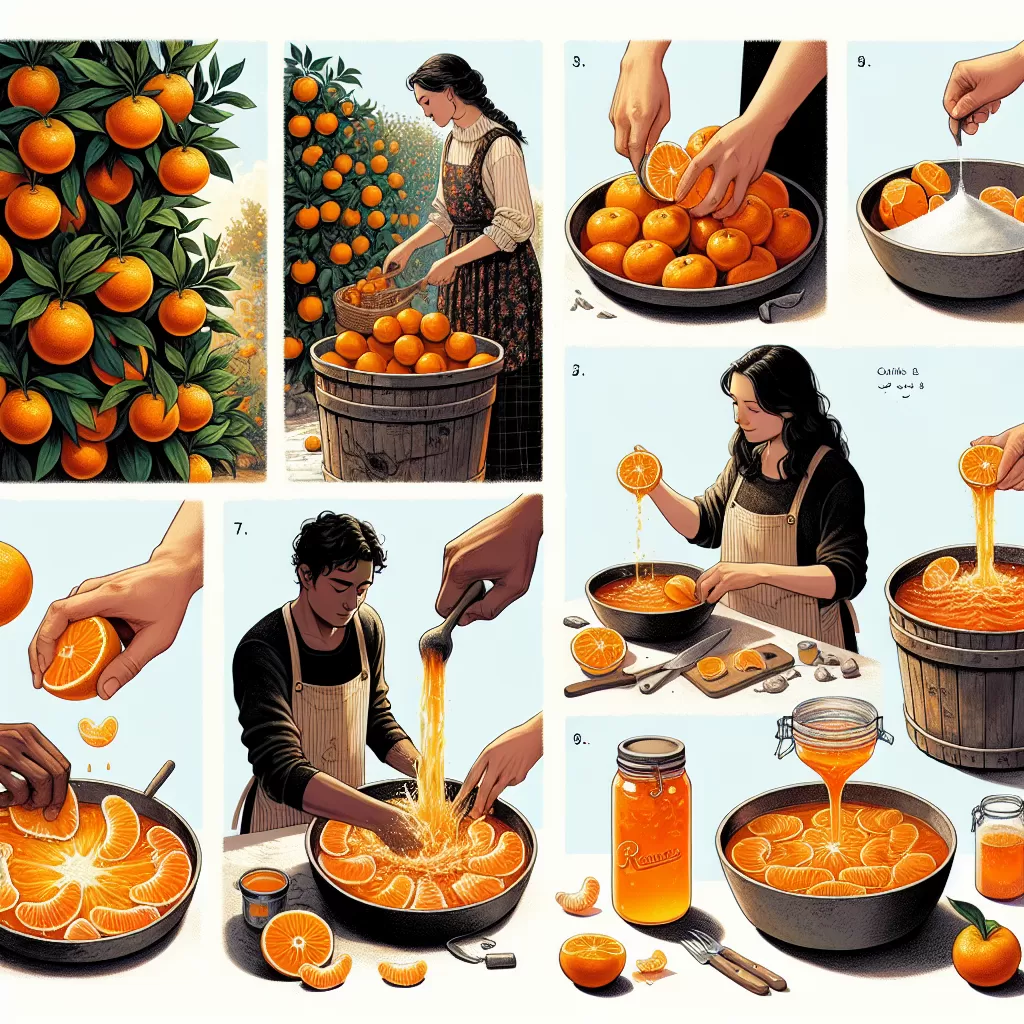 how to make tangerine marmalade