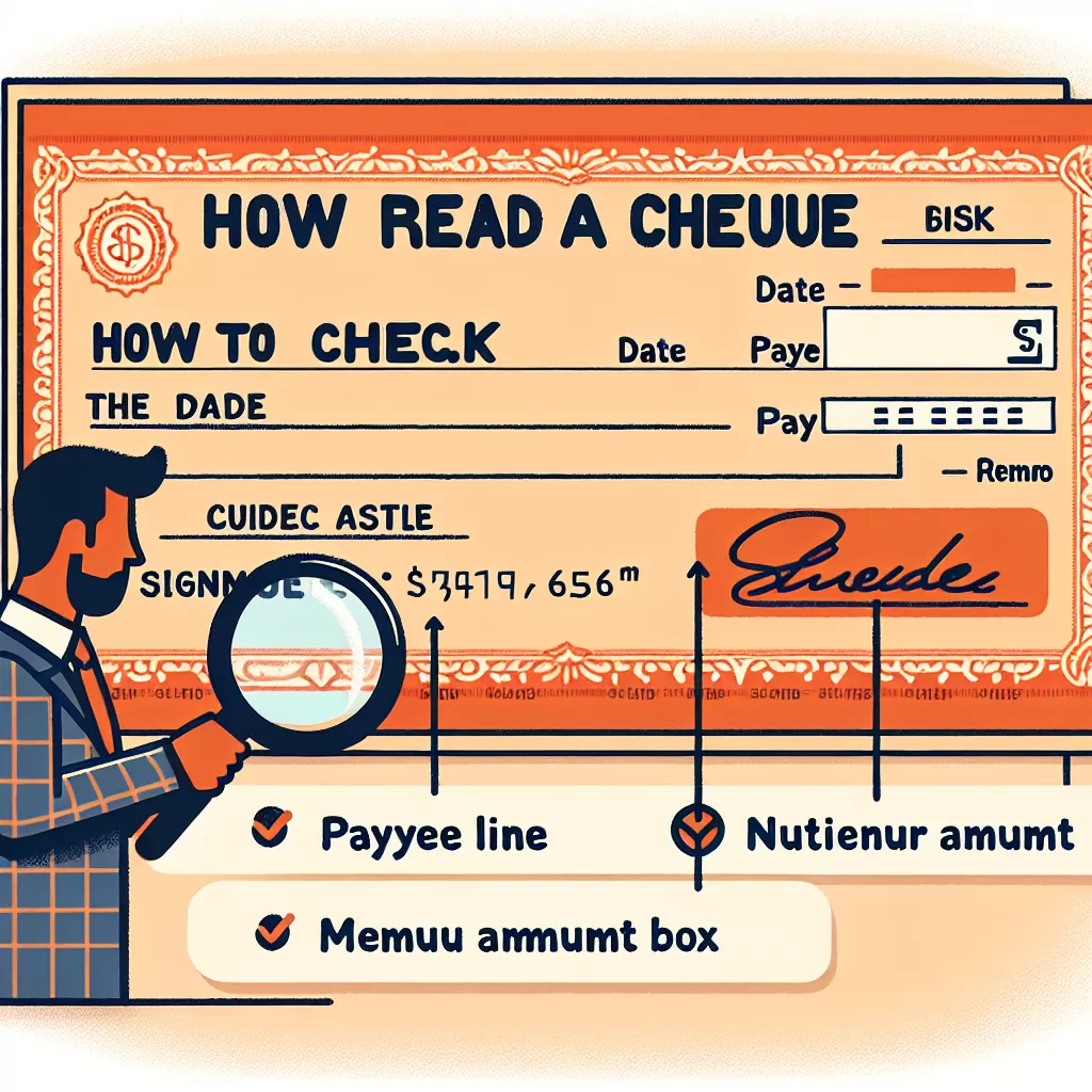 how to read a tangerine cheque