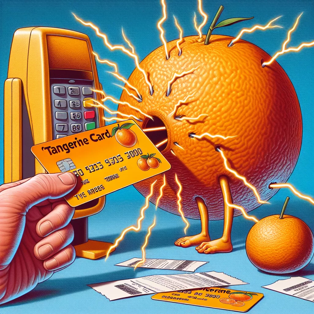 why is my tangerine card not working
