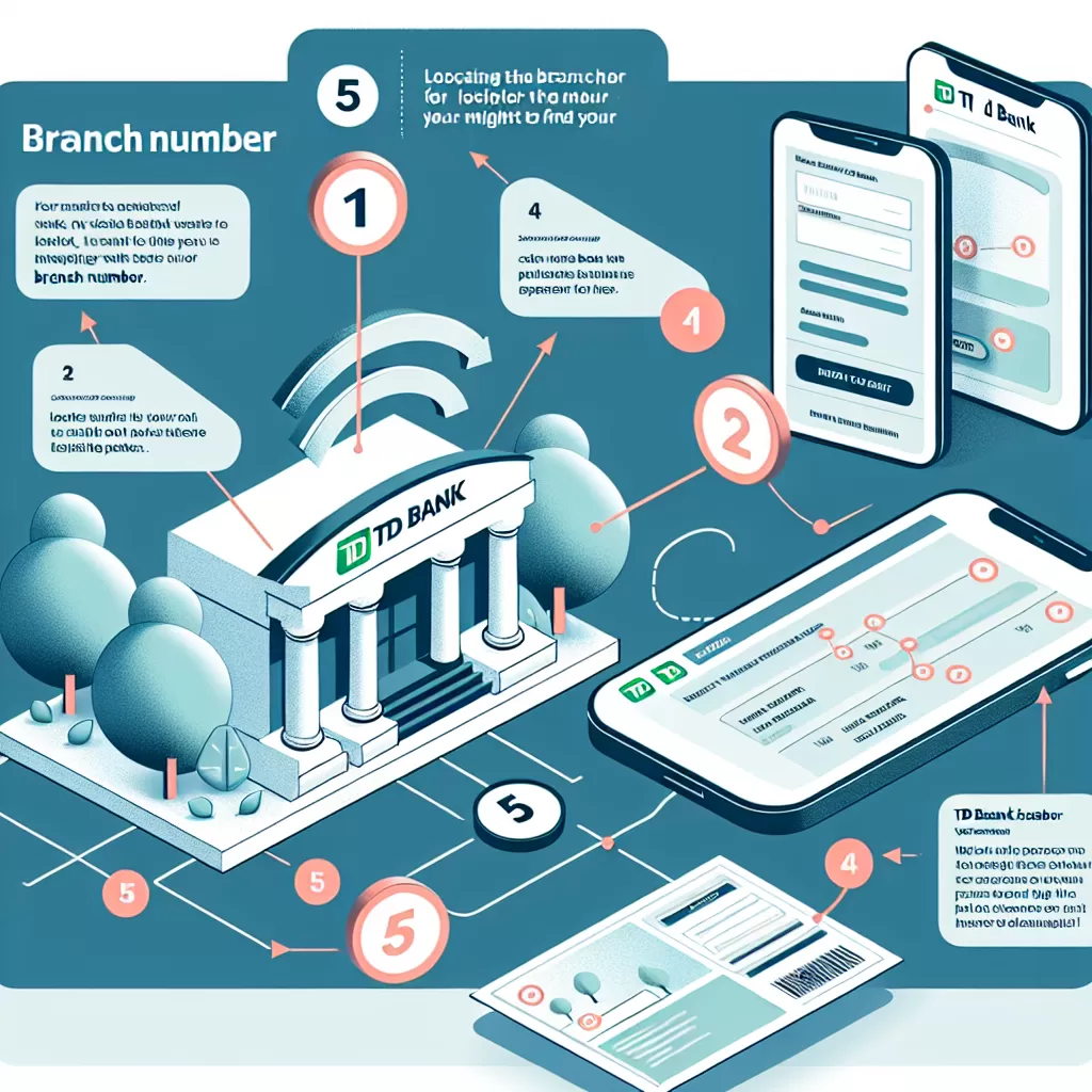 how to find branch number td