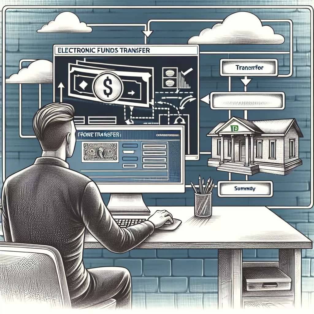 how to transfer money from td to another bank