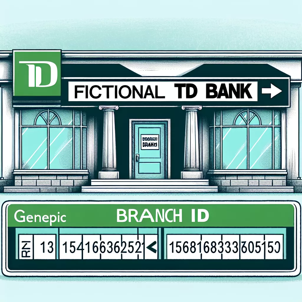 what is branch id for td