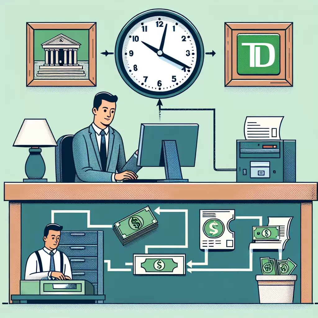 what time does payroll deposit td
