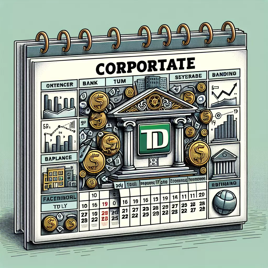 when does td report earnings
