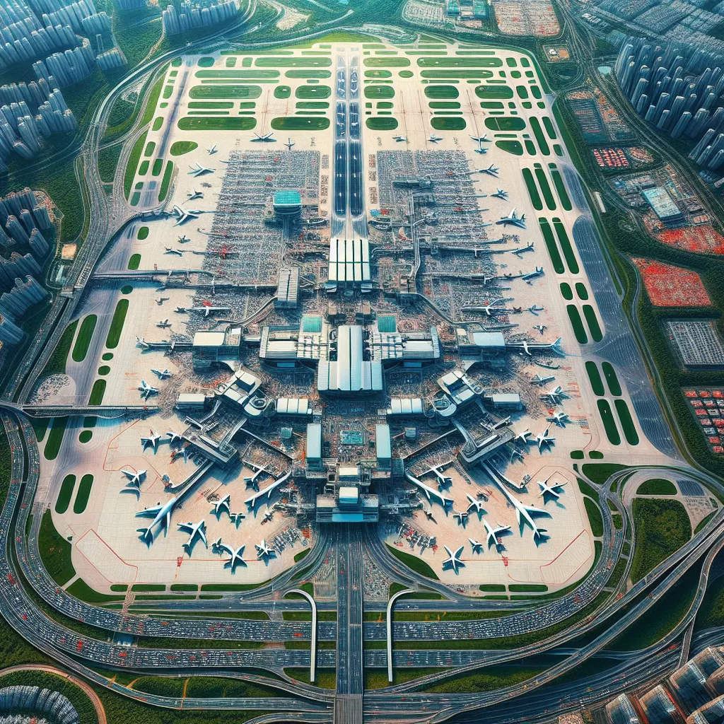how big is the toronto airport