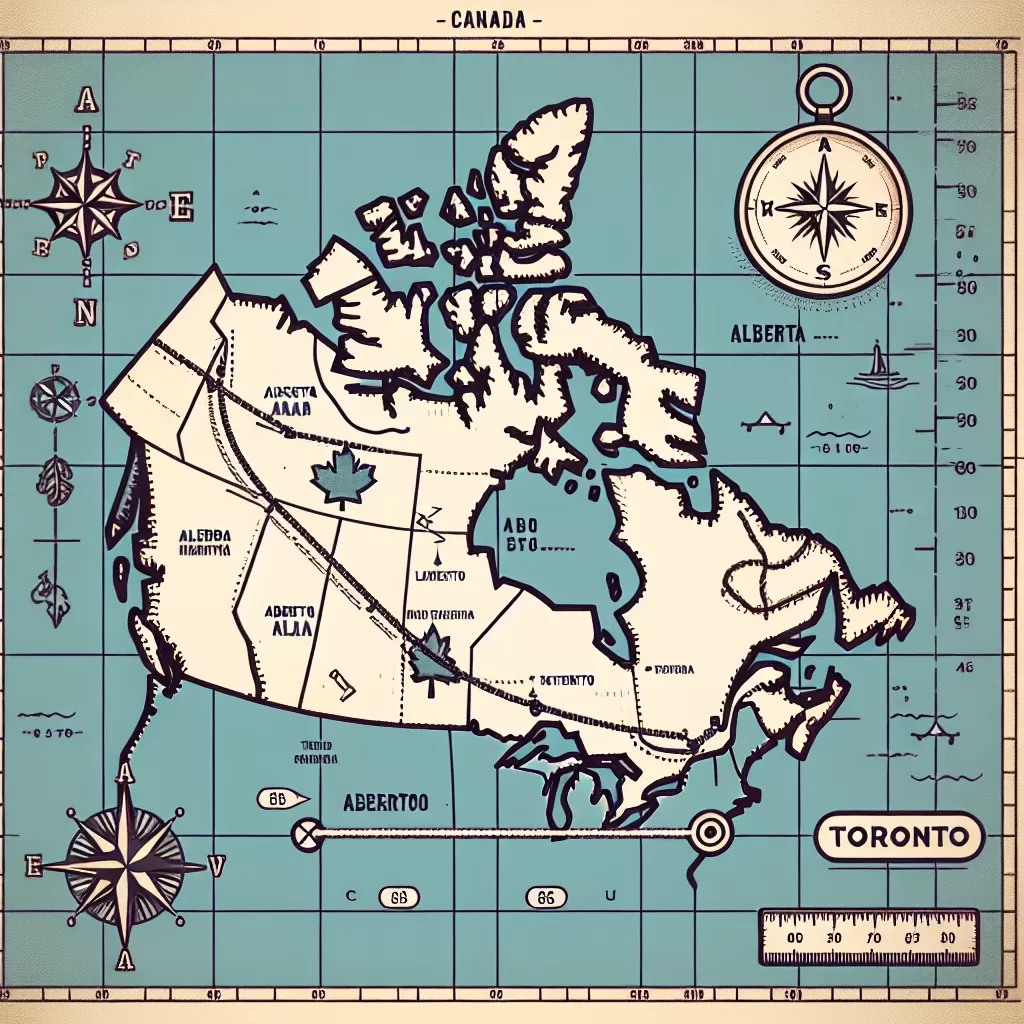 how far is alberta from toronto